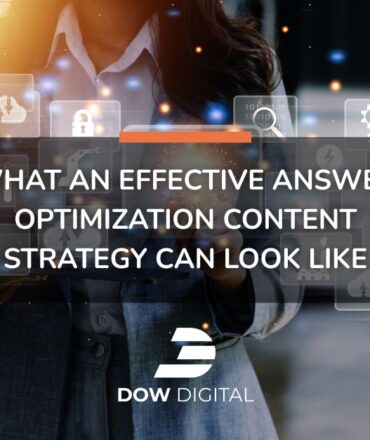 What an Effective Answer Optimization Content Strategy Can Look Like